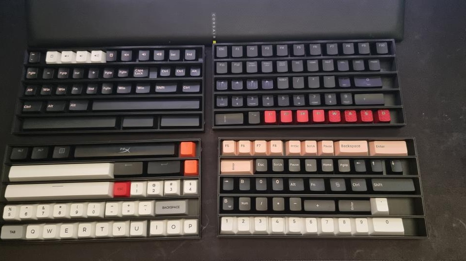 Keycap Tray and Case