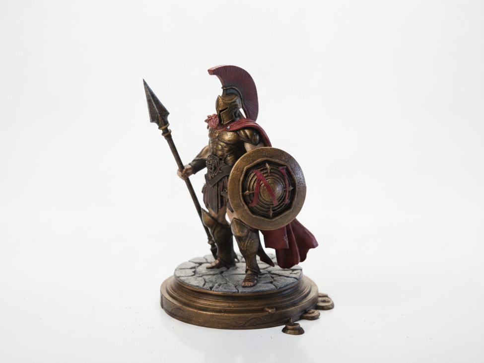 Pantheon God Of War Statue LOL Champions 3D Printable