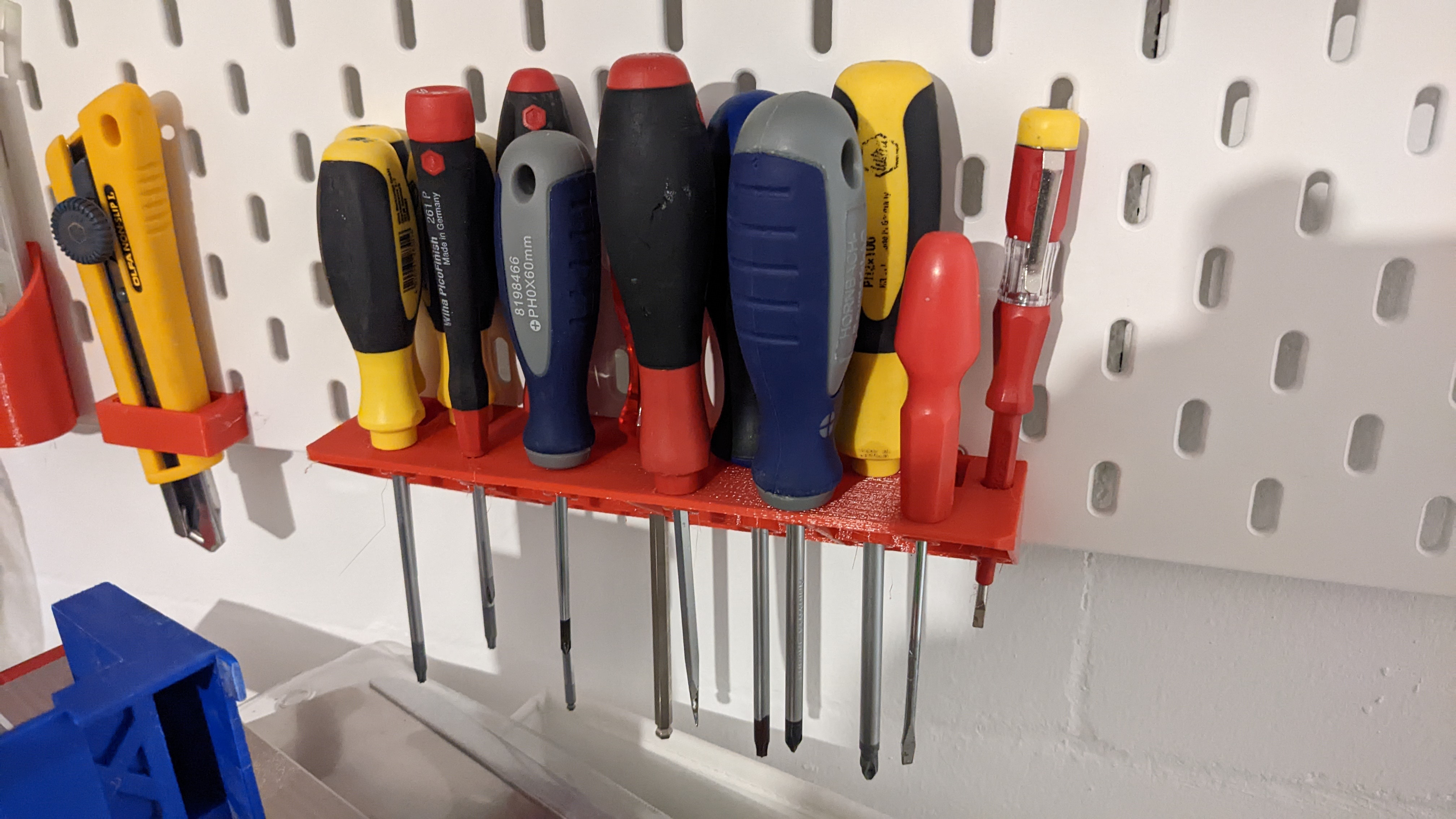 Screwdriver rack for IKEA Skadis by Joe | Download free STL model ...