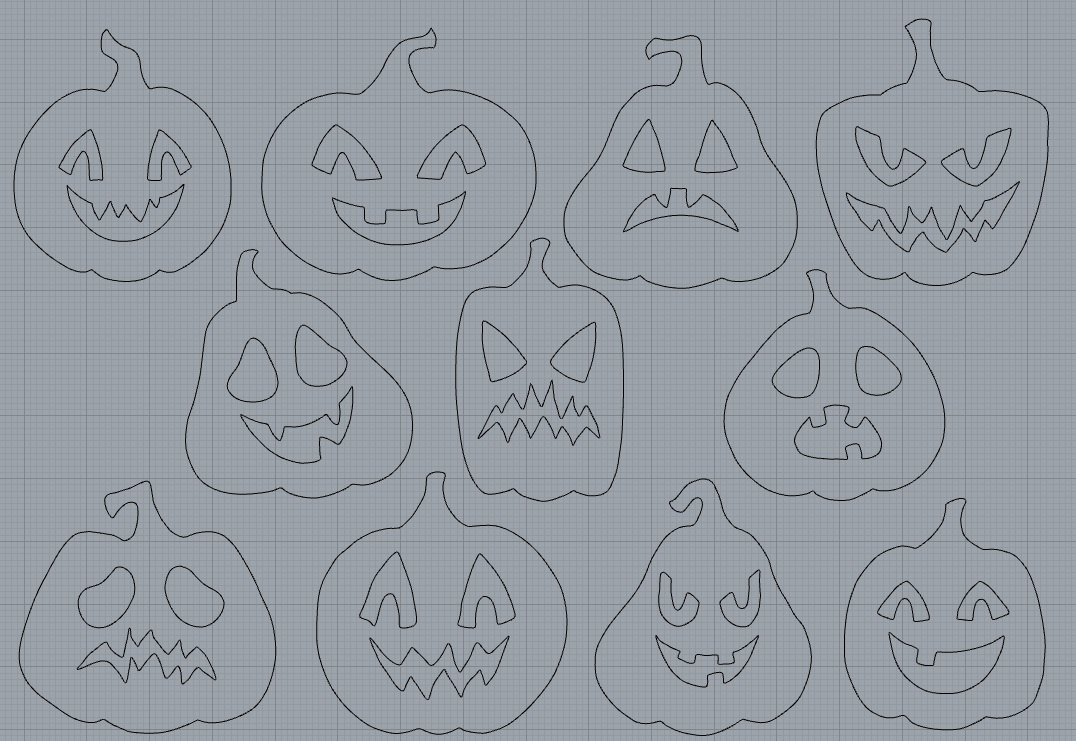Cookie Cutters Halloween by Zavadnoy | Download free STL model ...