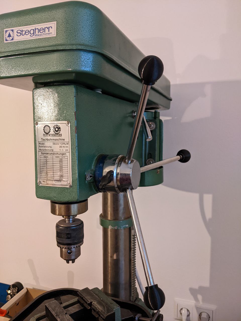 Stegherr drill press handle repair by Sebastian Röhrl Download free