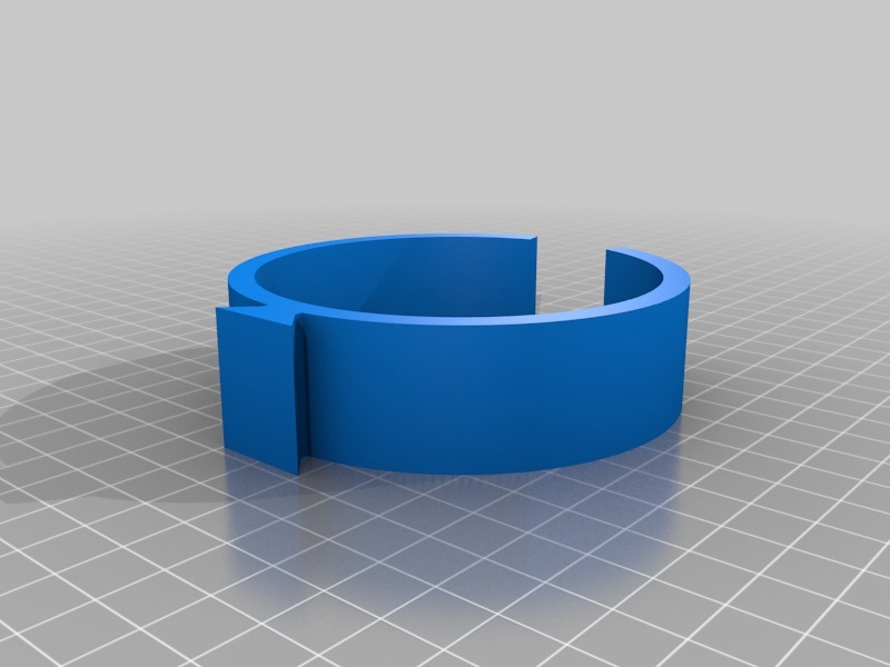 Miniatura 4 do modelo 3D Cup holder table clamp