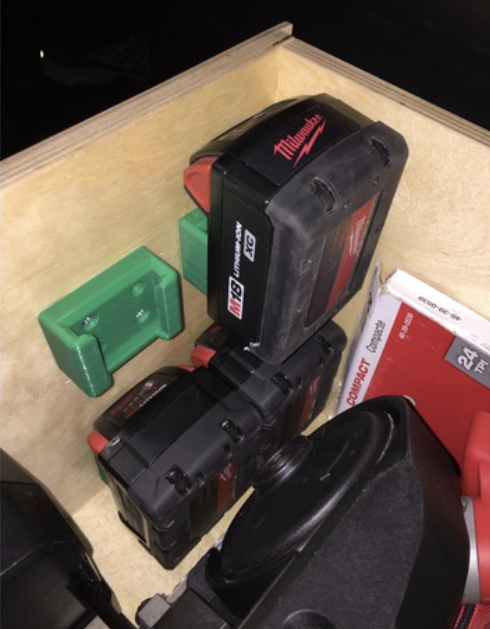 Milwaukee M18 Battery Holder