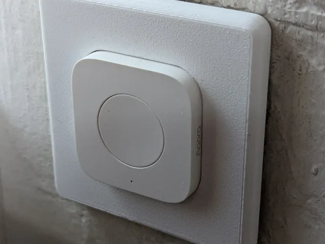 Euro Outlet Cover for Aqara Button
