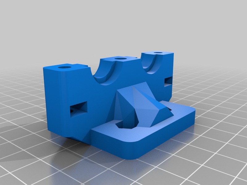 Duel stubby bowden extruder