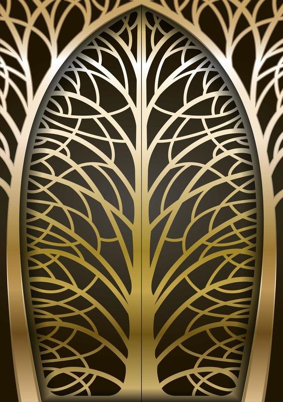 3d tree gate door 3d printer - cnc