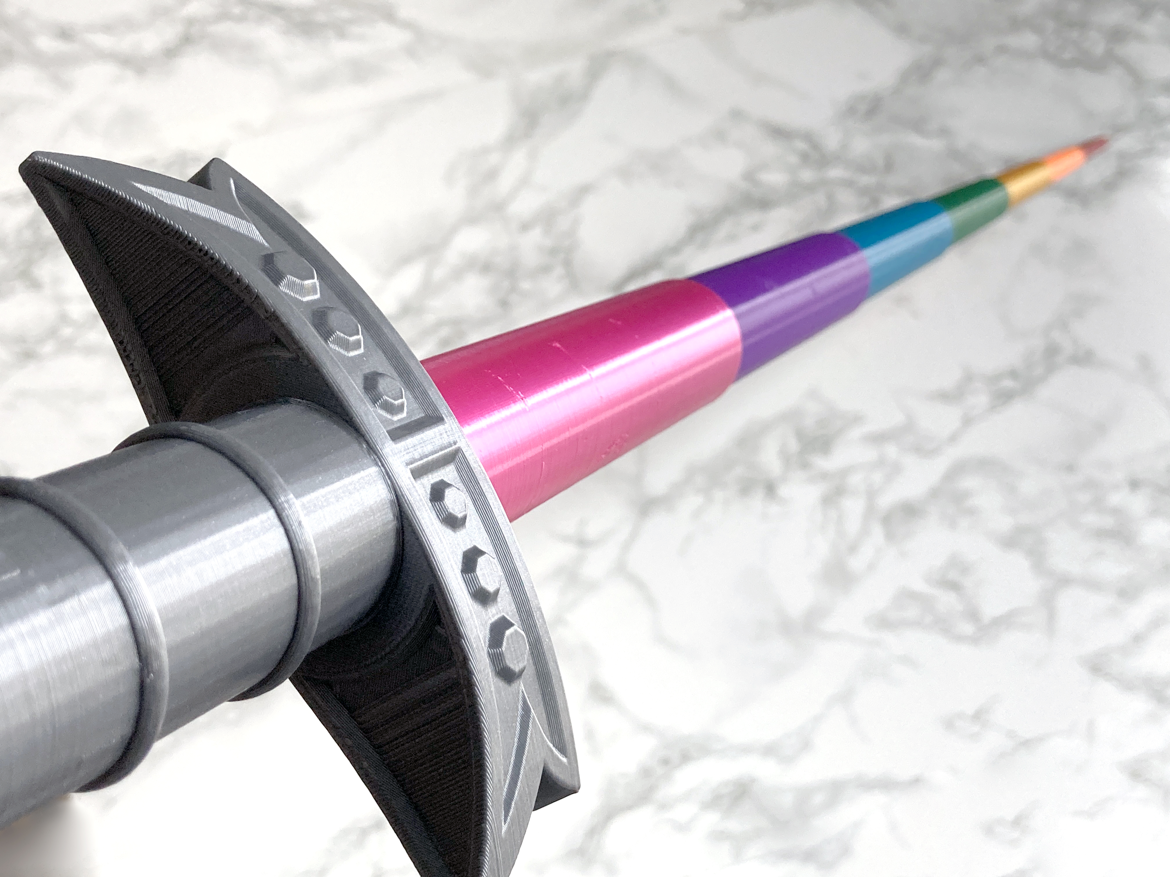 Retractable Rainbow Sword