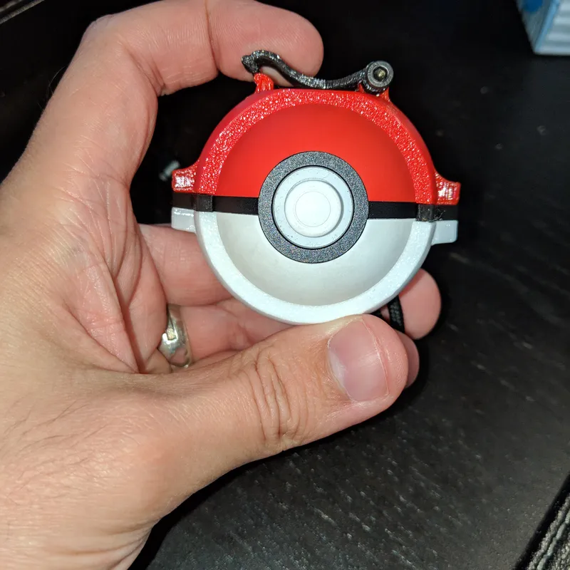 Pokeball Plus Auto Catch and Spin by Sigismond0, Download free STL model