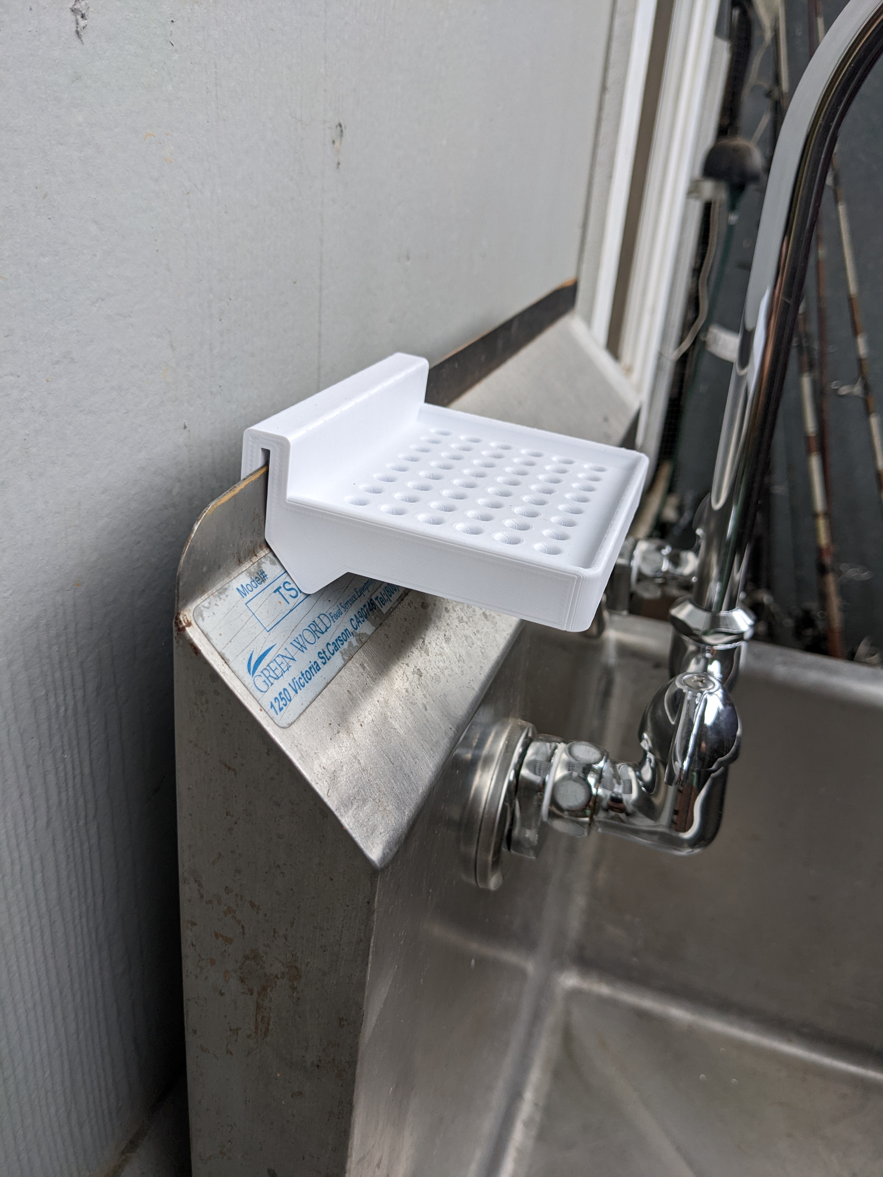 Soap Dish for Commercial / Utility Sink
