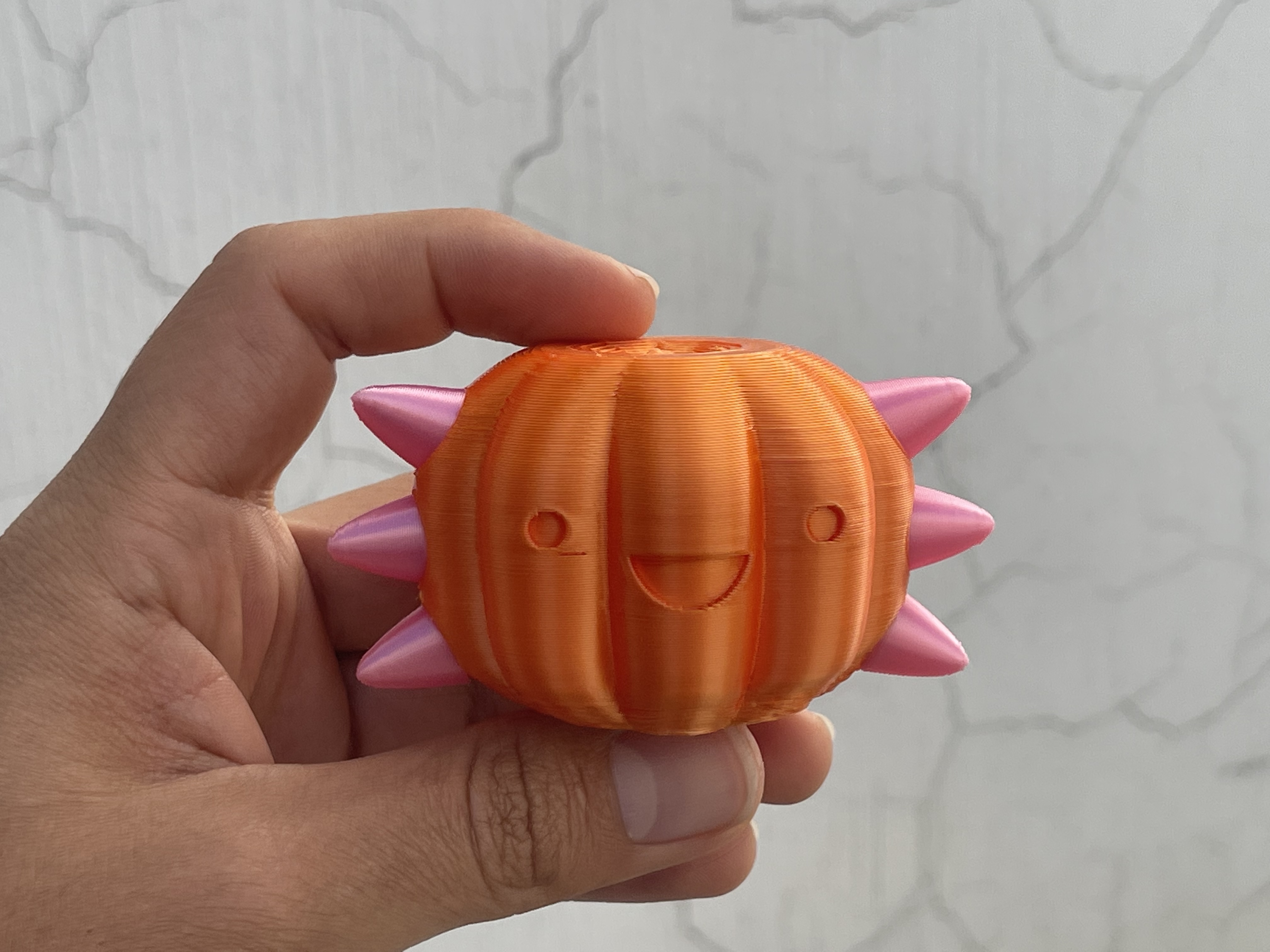 Axolotl Pumpkin by CalebTimoteo Download free STL model