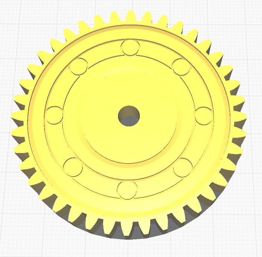 Geared bearing by andromedabus download free stl model printables