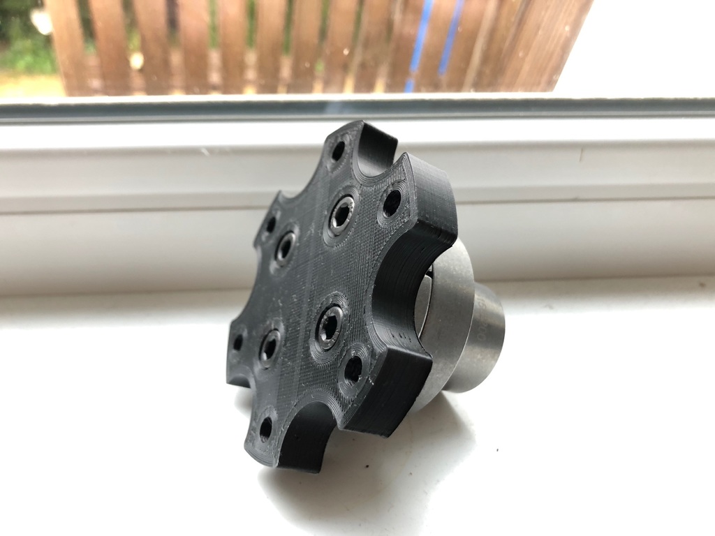 OSW Sim Racing - Servo clamping set to 70mm wheel adapter for COM-B 22-32