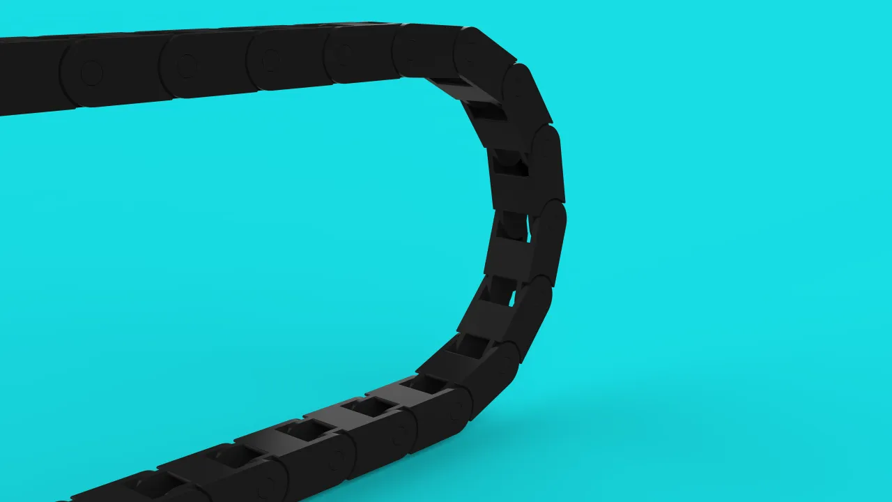 Cable chain 7x7 by EA3D | Download free STL model | Printables.com