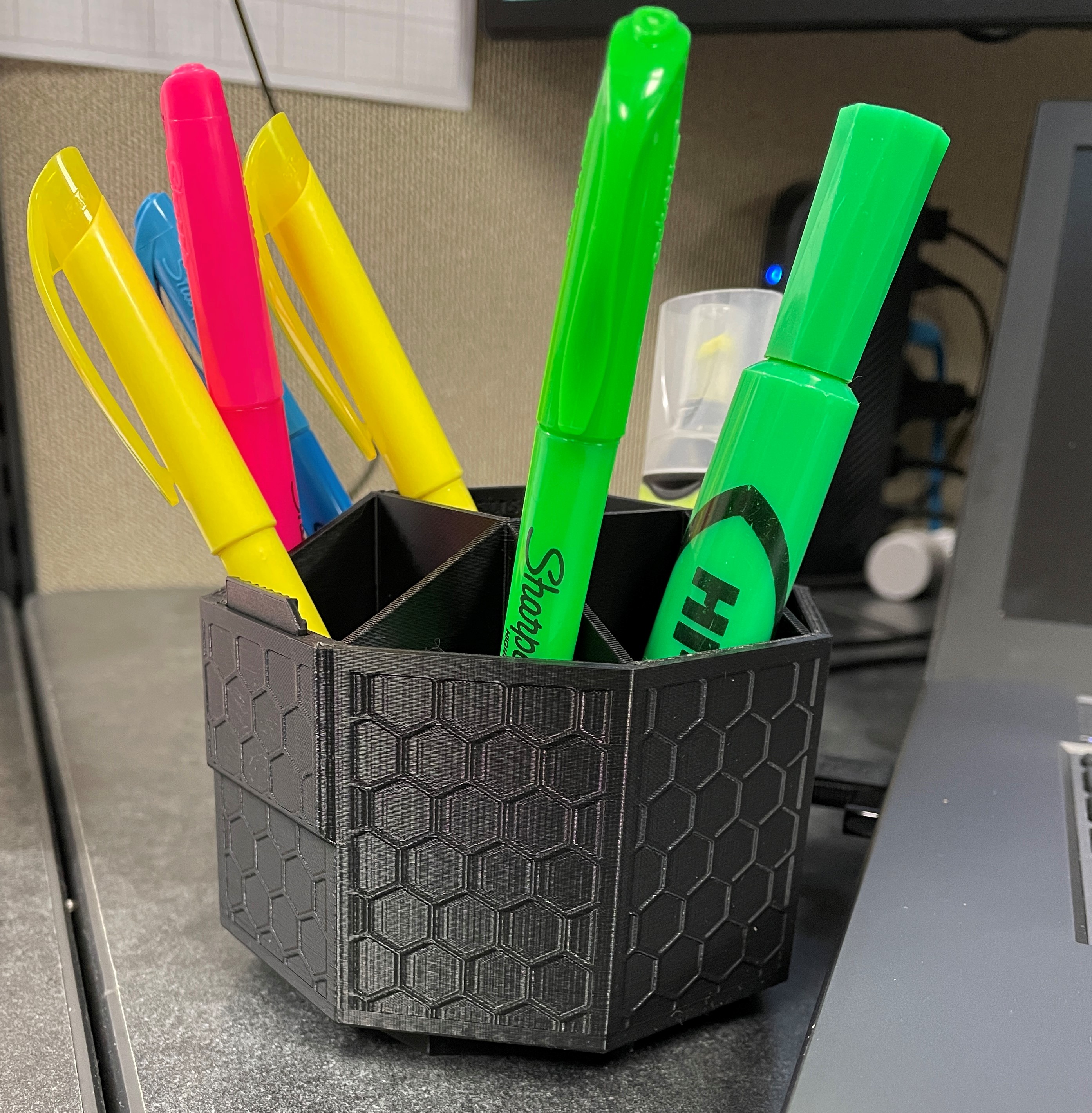 Spinning Desk Organizer by Cauces | Download free STL model ...