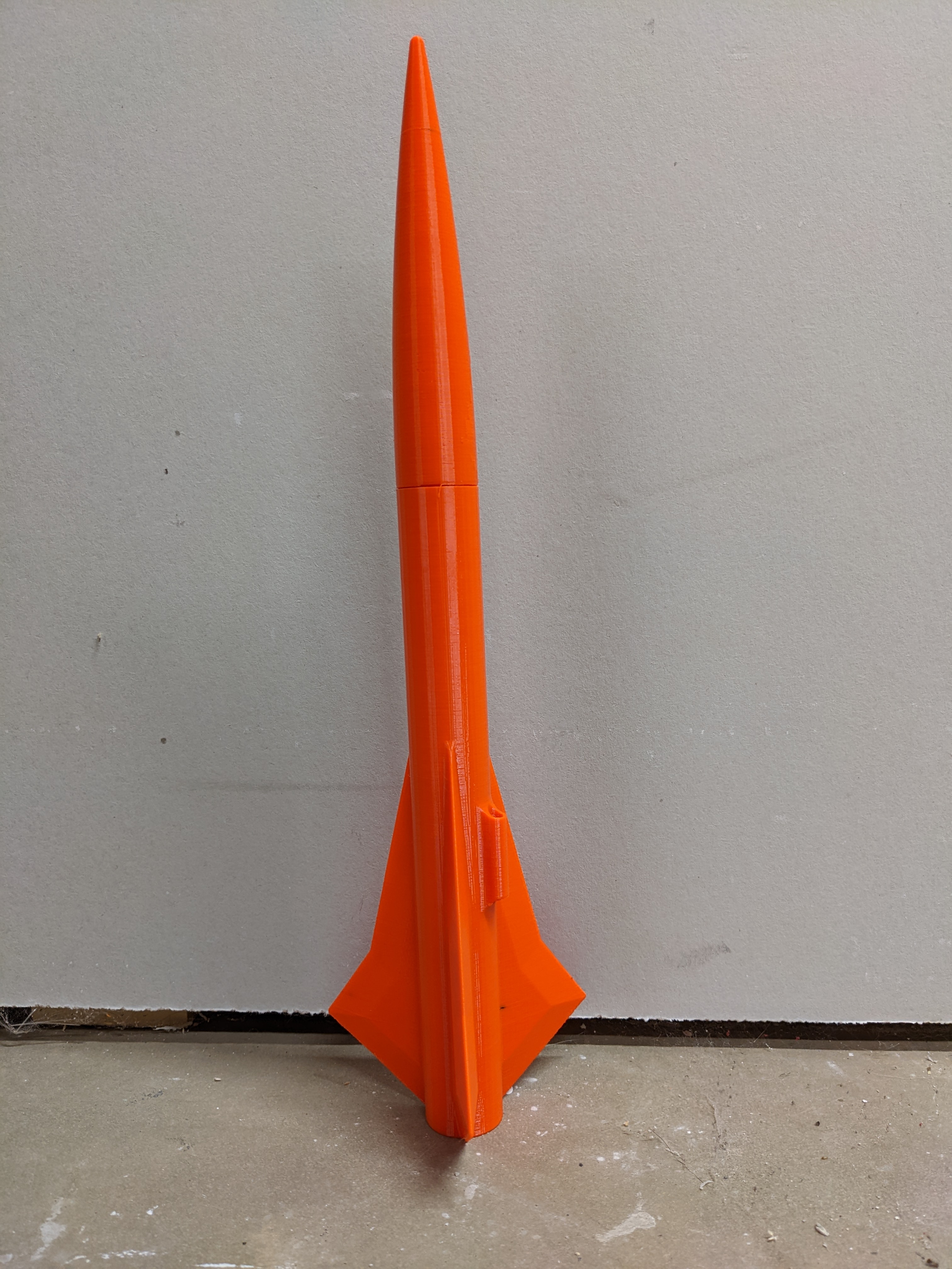 Macey 3D Printed Model Rocket - Inverted Pursuits Lab