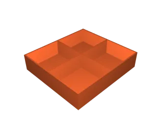 Project L Box Insert Organiser by DrProspect | Download free STL model ...