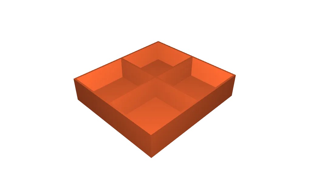 Project L Box Insert Organiser by DrProspect | Download free STL model ...