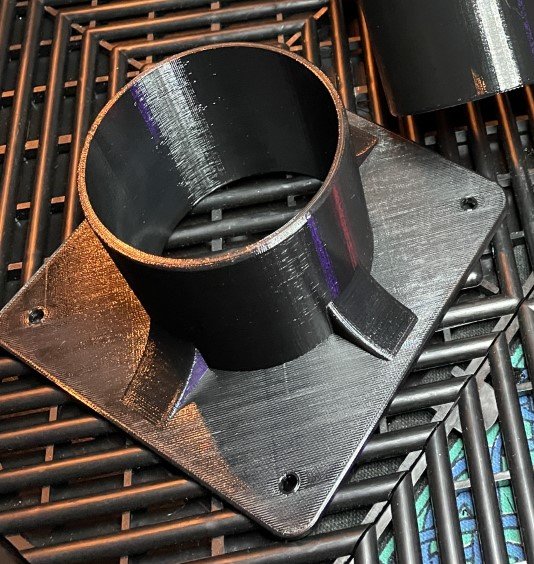 3-inch vent hose adapter