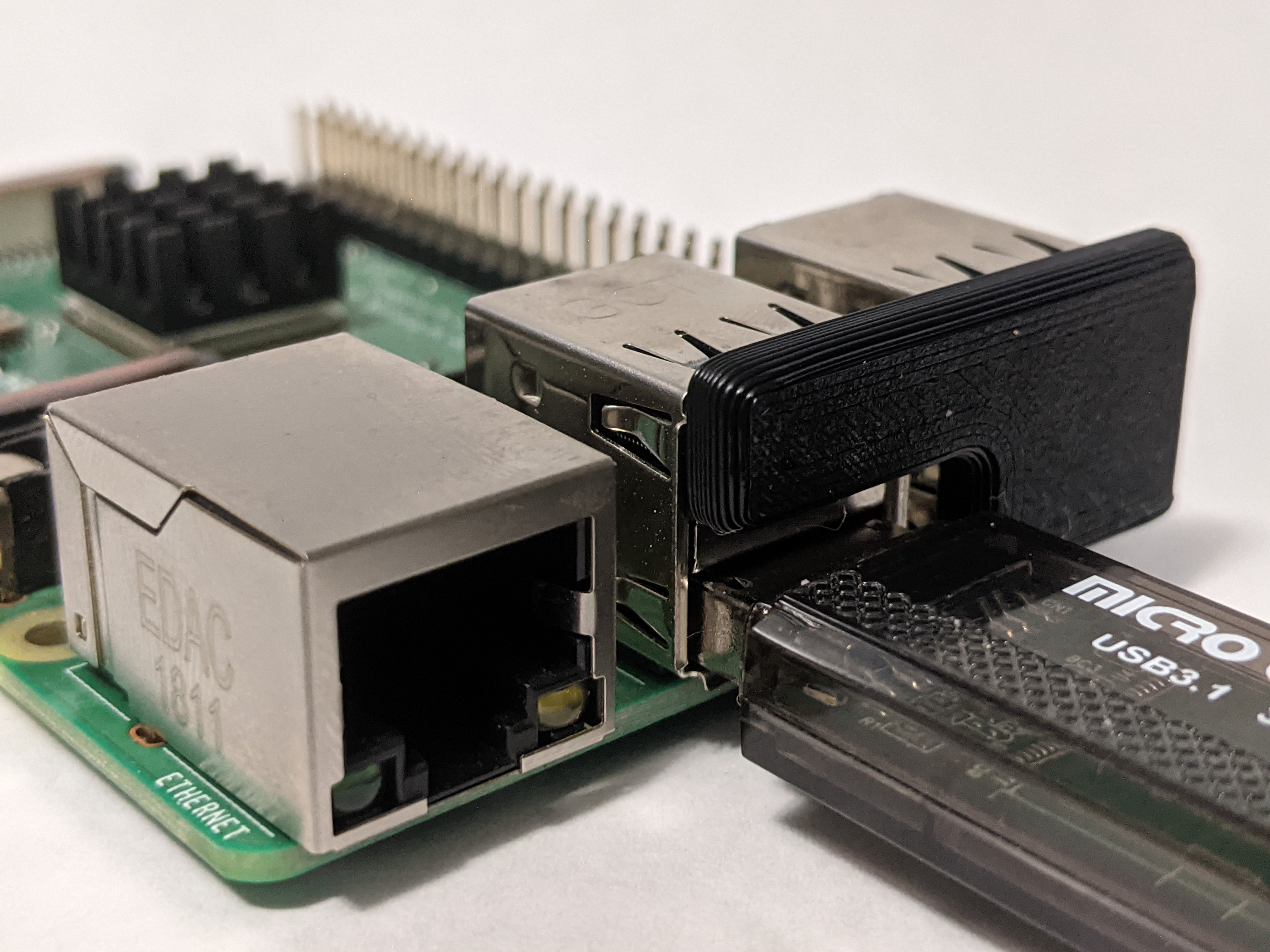 Raspberry pi usb cover by bustacheeze download free stl model