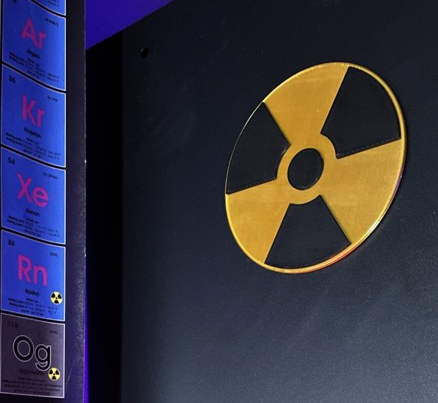 Ionizing Radiation Placard with Mount by blueMage Download