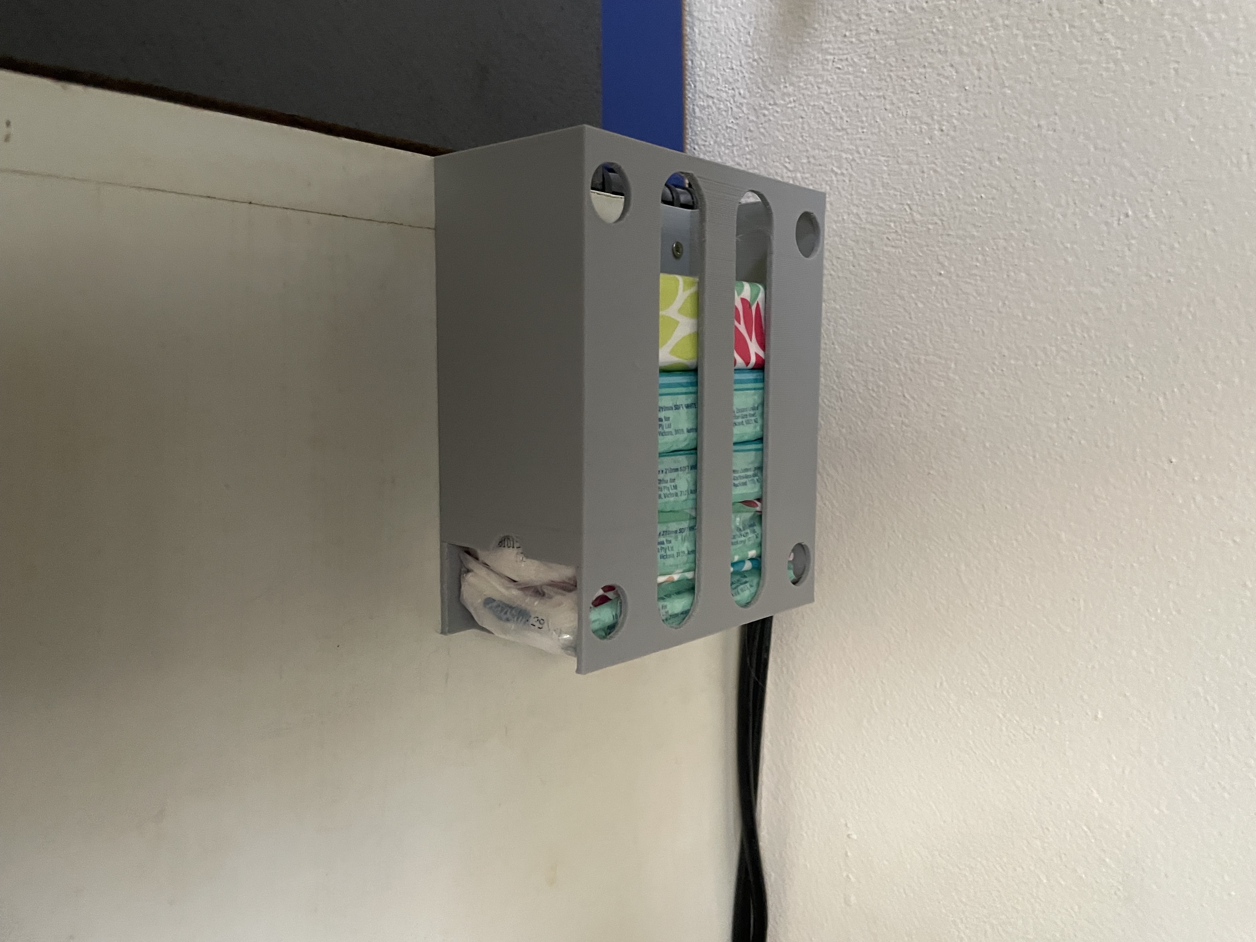 Travel Tissue Pack Wall Mount Dispenser
