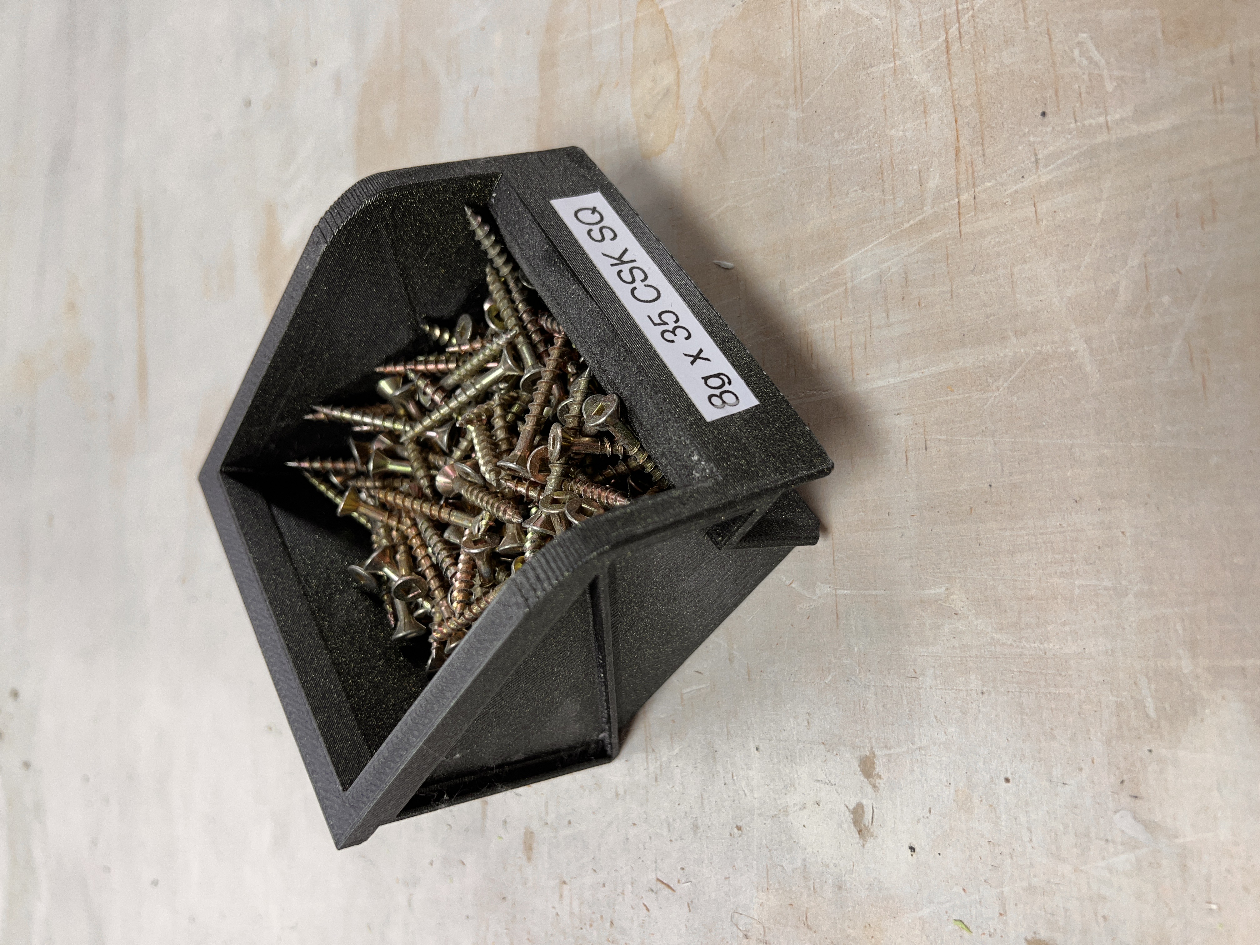 Storage Bin for small Parts