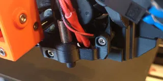 Prusa mini MINDA / SPINDA mount with more clerance for hotend cables