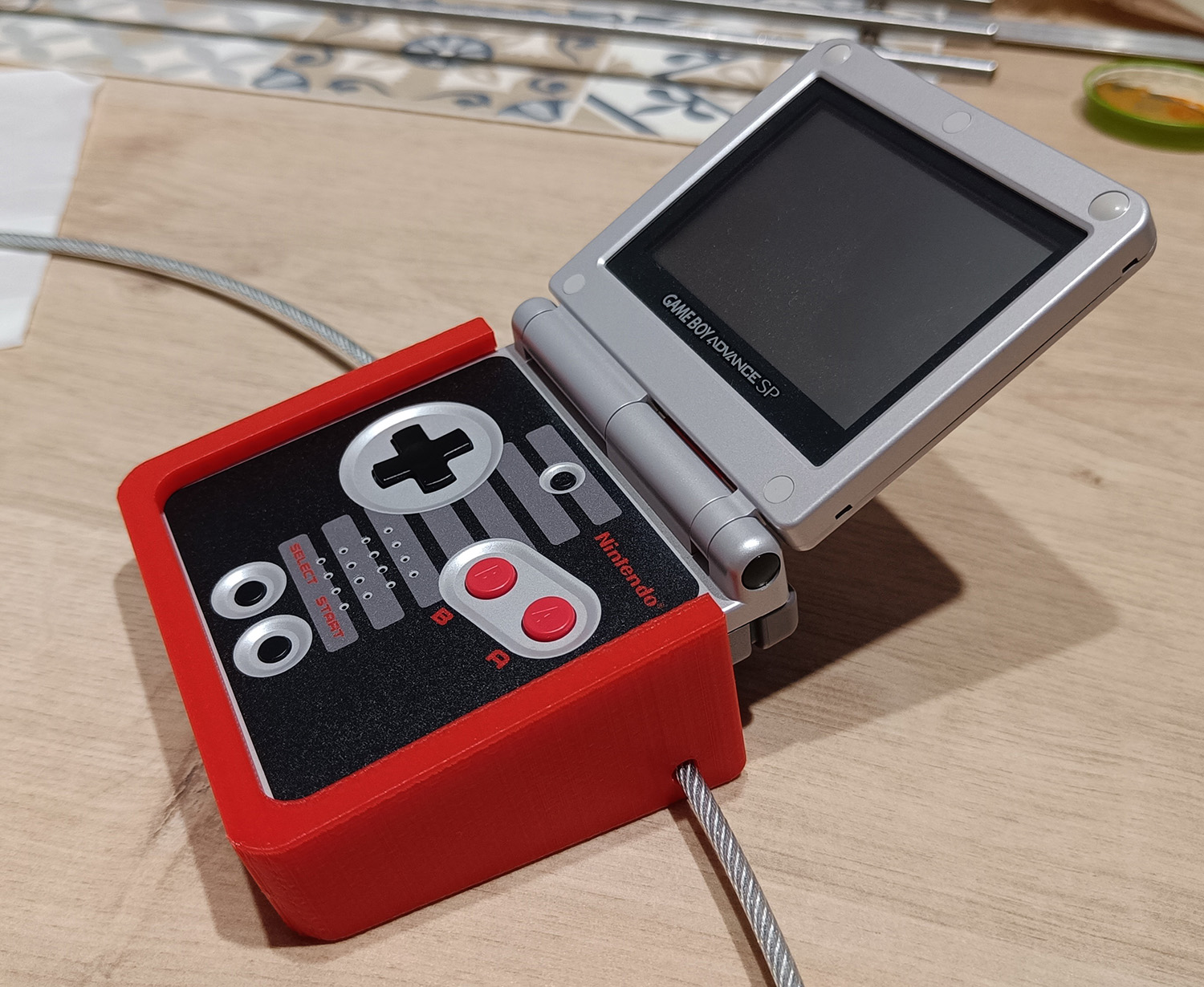 Anti-Theft - Nintendo GameBoyAdvance SP stand