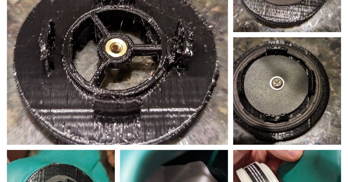 Harbor Freight Adapter for Disposable Painters Mask (DO NOT TRUST! USE AT OWN RISK!) by Peter