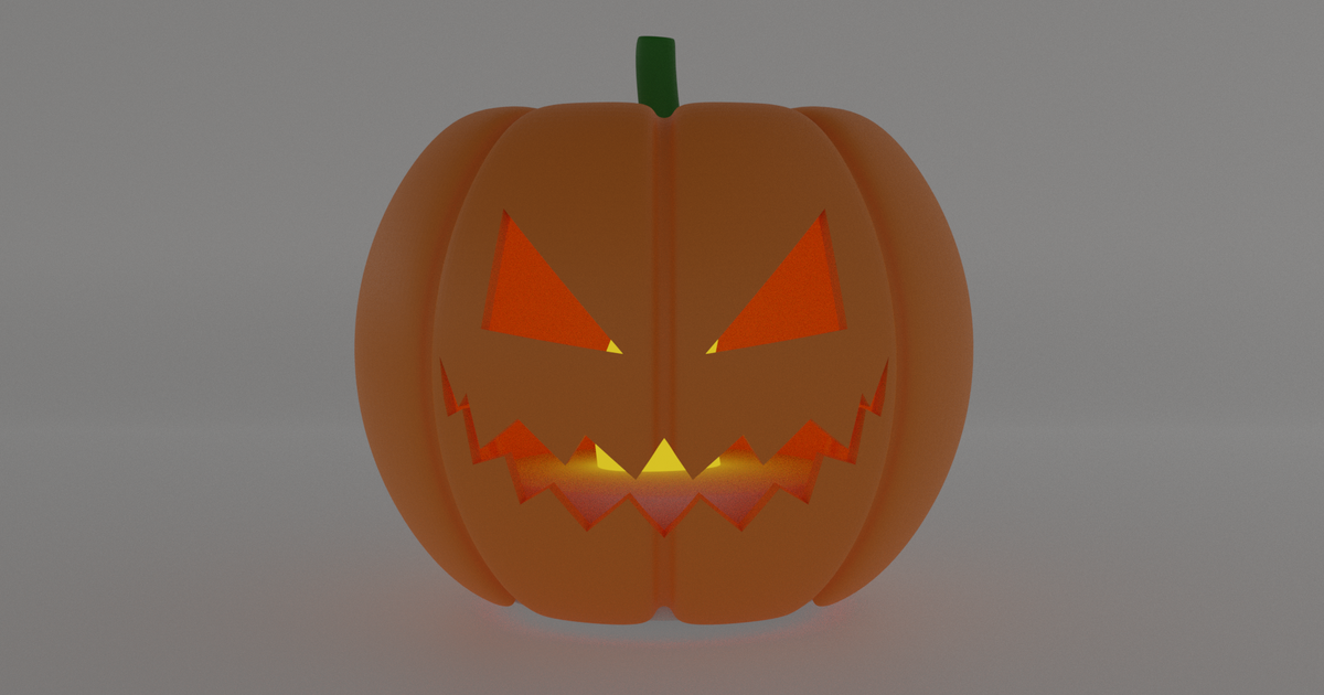Small Halloween Pumpkin by Kuki Mini | Download free STL model ...