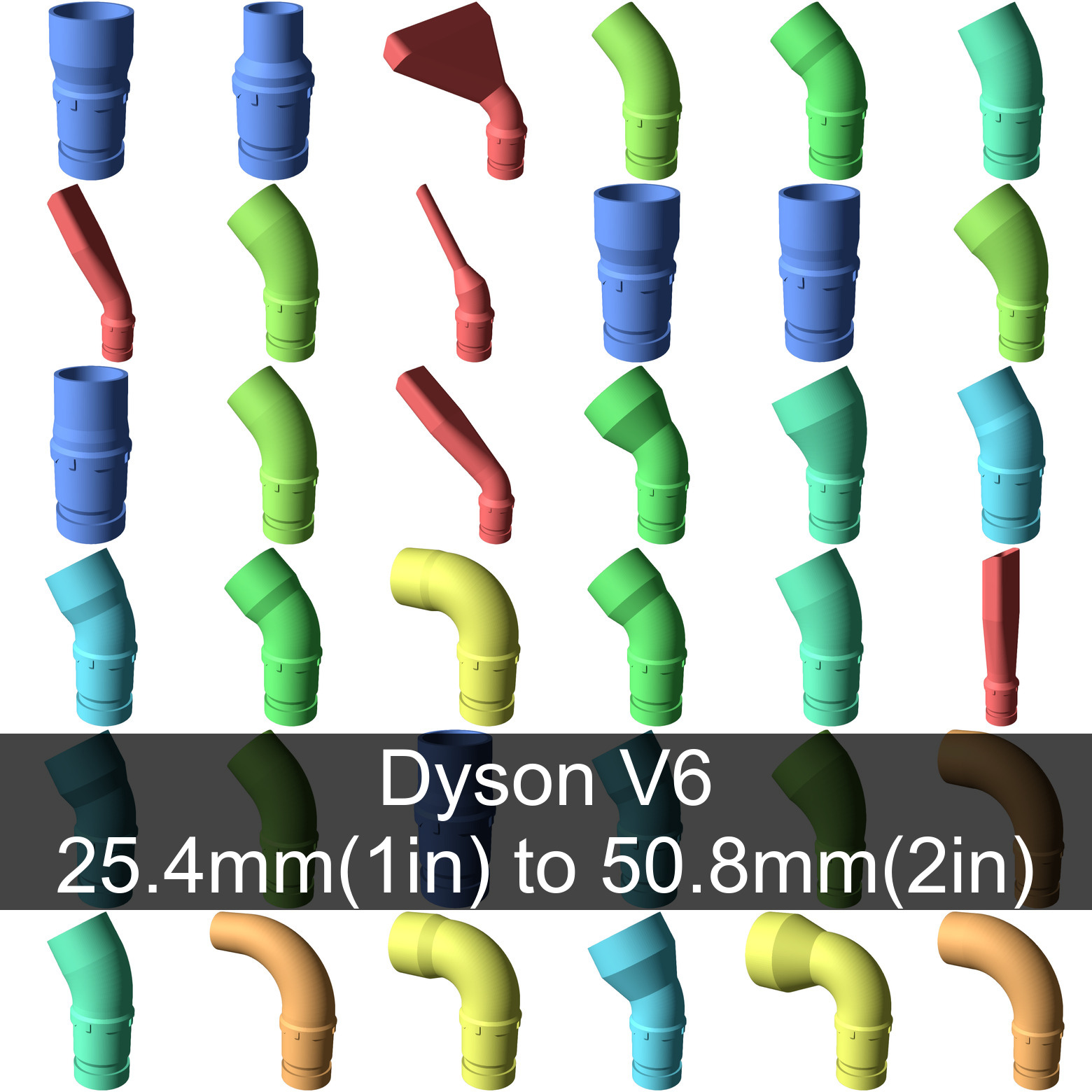 Dyson V6 hose attachements