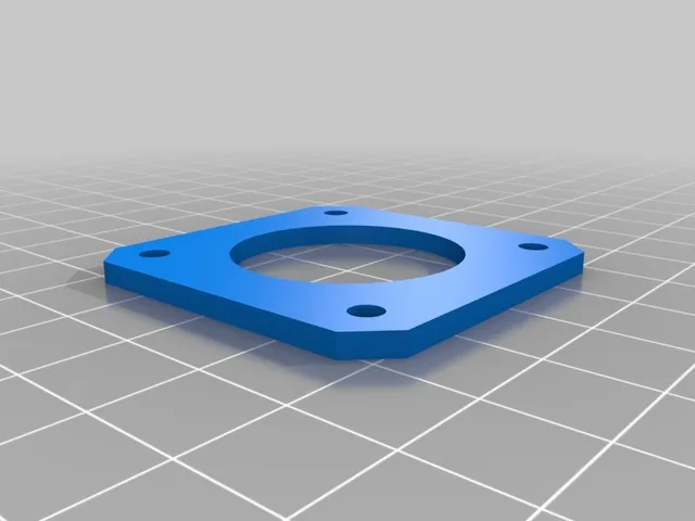 My Customized Customisable NEMA17 Spacer Plate