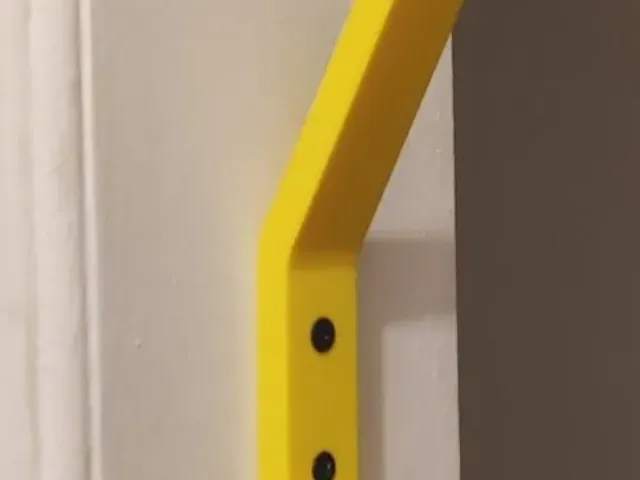 🇬🇧: DOUBLE COAT HOOK (No support) / 🇫🇷: CROCHET DOUBLE POUR MANTEAU (Pas de supports)