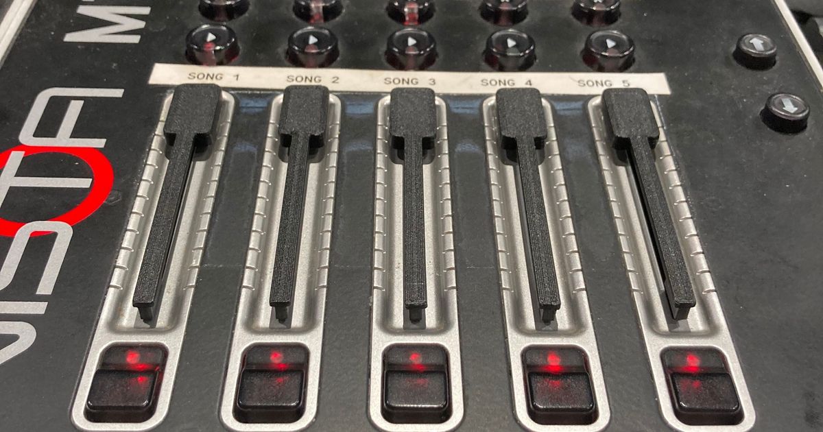 Jands M1 Lighting Console Fader Stopper by willyc_ Download free STL