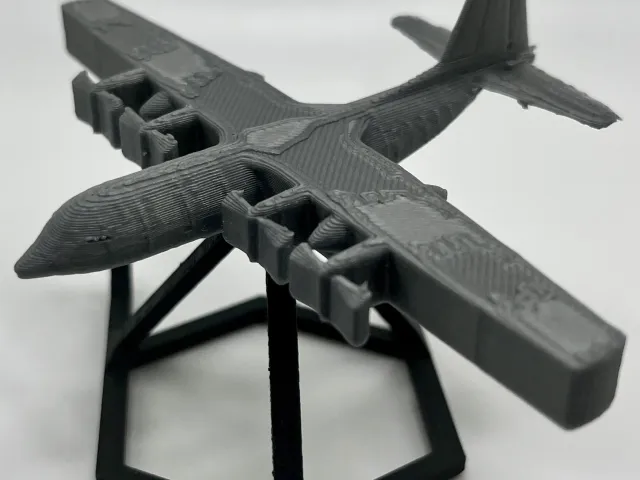 Detailed C130-H Hercules Magnet
