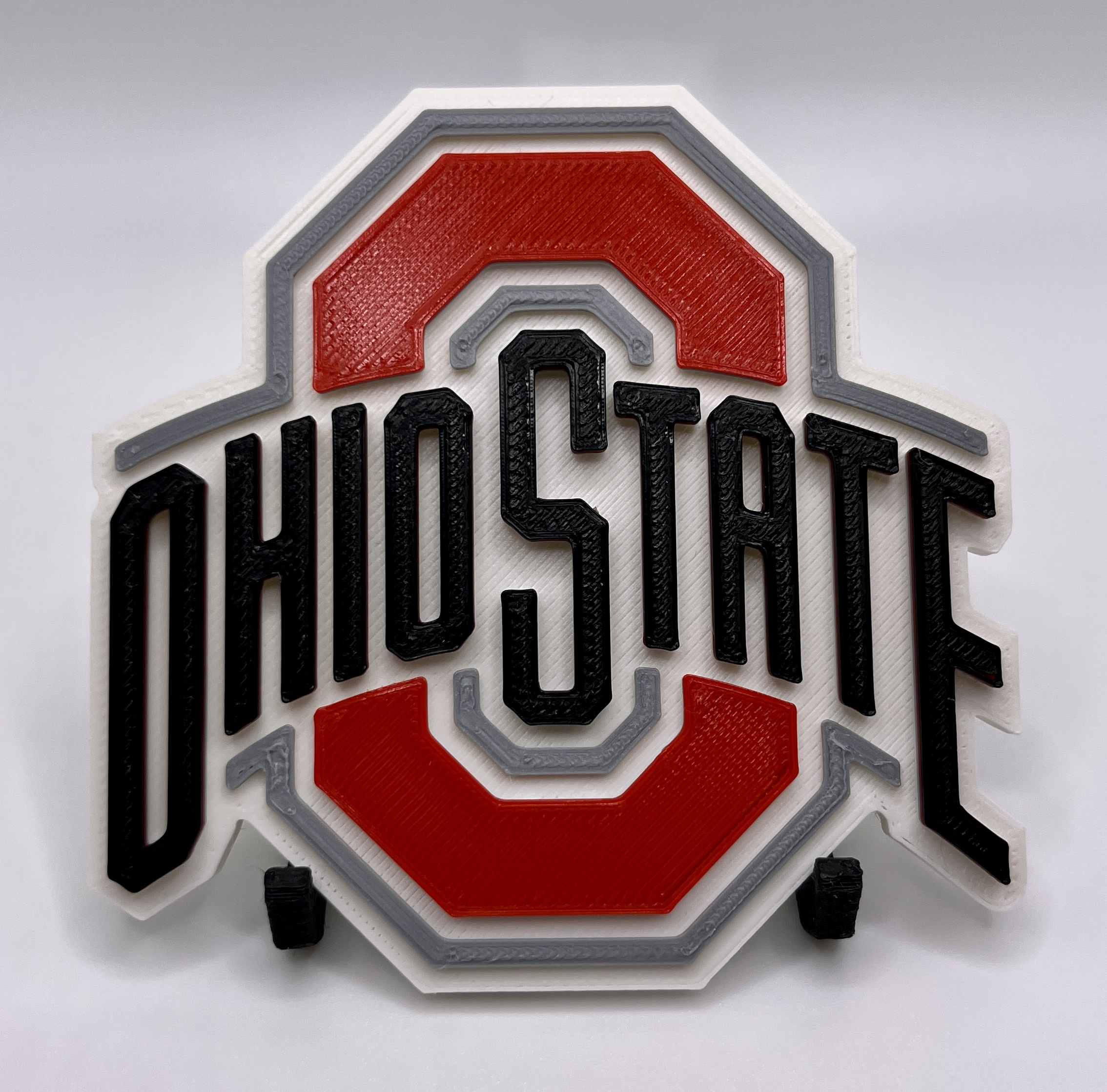 Ohio State University Buckeyes Magnet by Cobalt3D | Download free STL ...