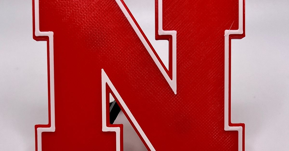 University of Nebraska Cornhuskers by Cobalt3D | Download free STL ...