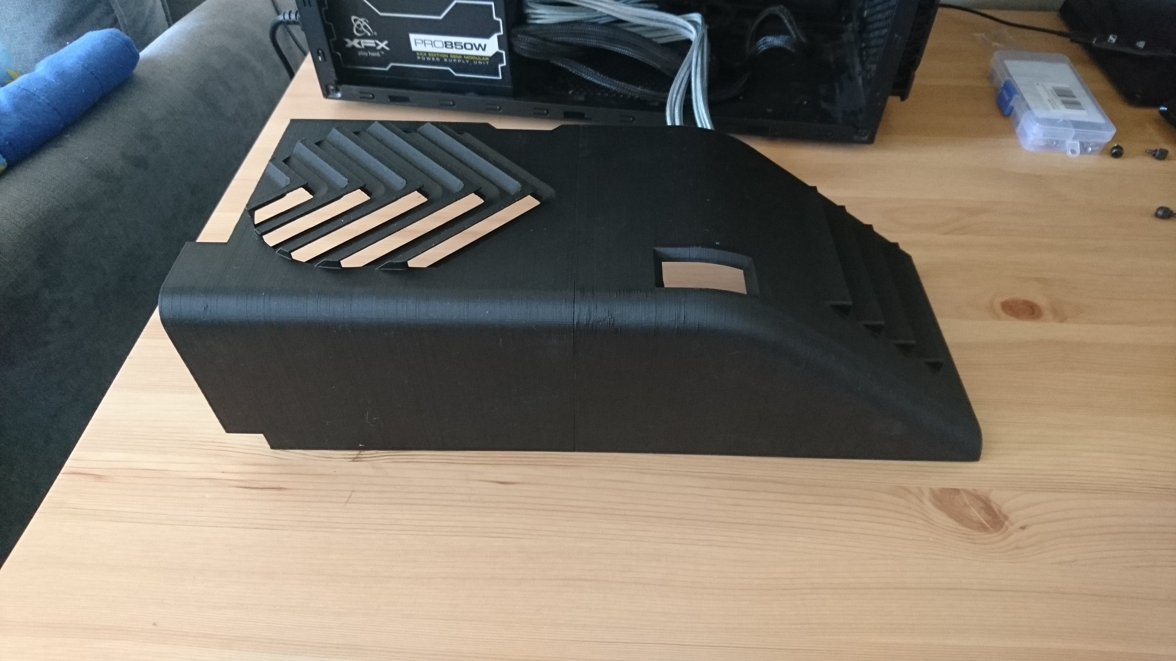 Custom PC PSU Shroud by Martian.Daedalus Download free STL model