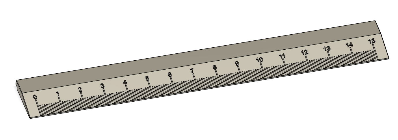 Precision Ruler 150mm