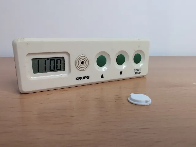 KRUPS Kitchen timer battery lid replacement