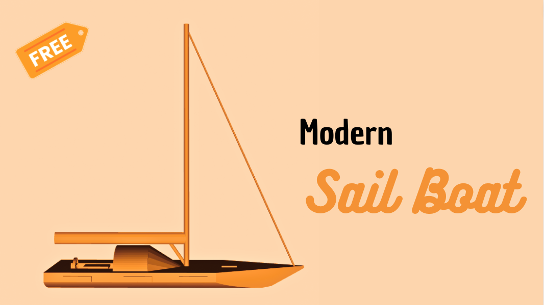 [FREE] Modern F1 SailBoat