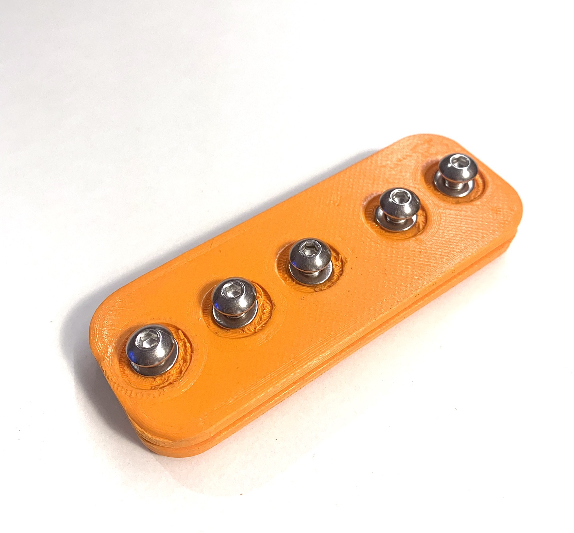 Cable mount connection holder 3 wires + 2 wires M5 holes by