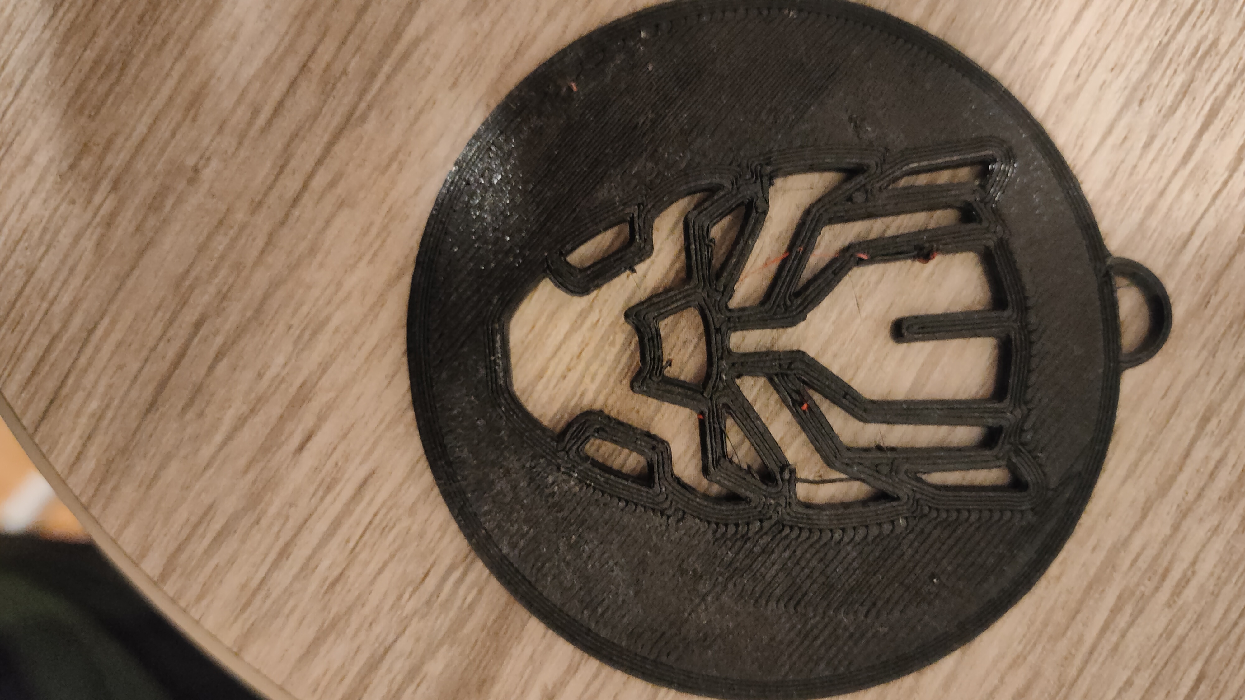 Miniatura 3 do modelo 3D Black Panther (key ring)