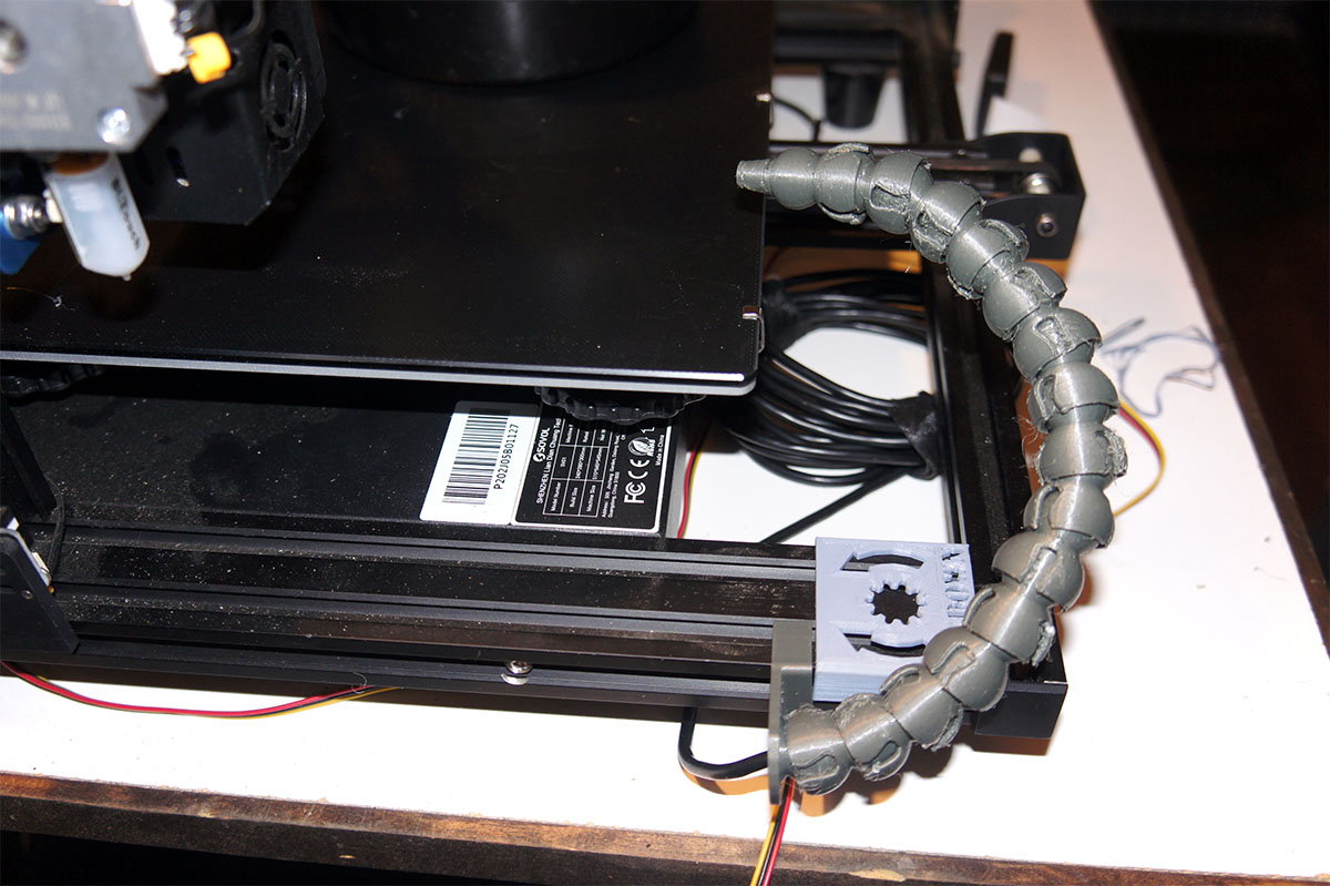 Miniatura 2 do modelo 3D Ball Joint Endoscope Camera Mount