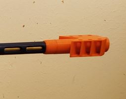 21 bearing BCAR and muzzle brake for 16mm nerf barrels