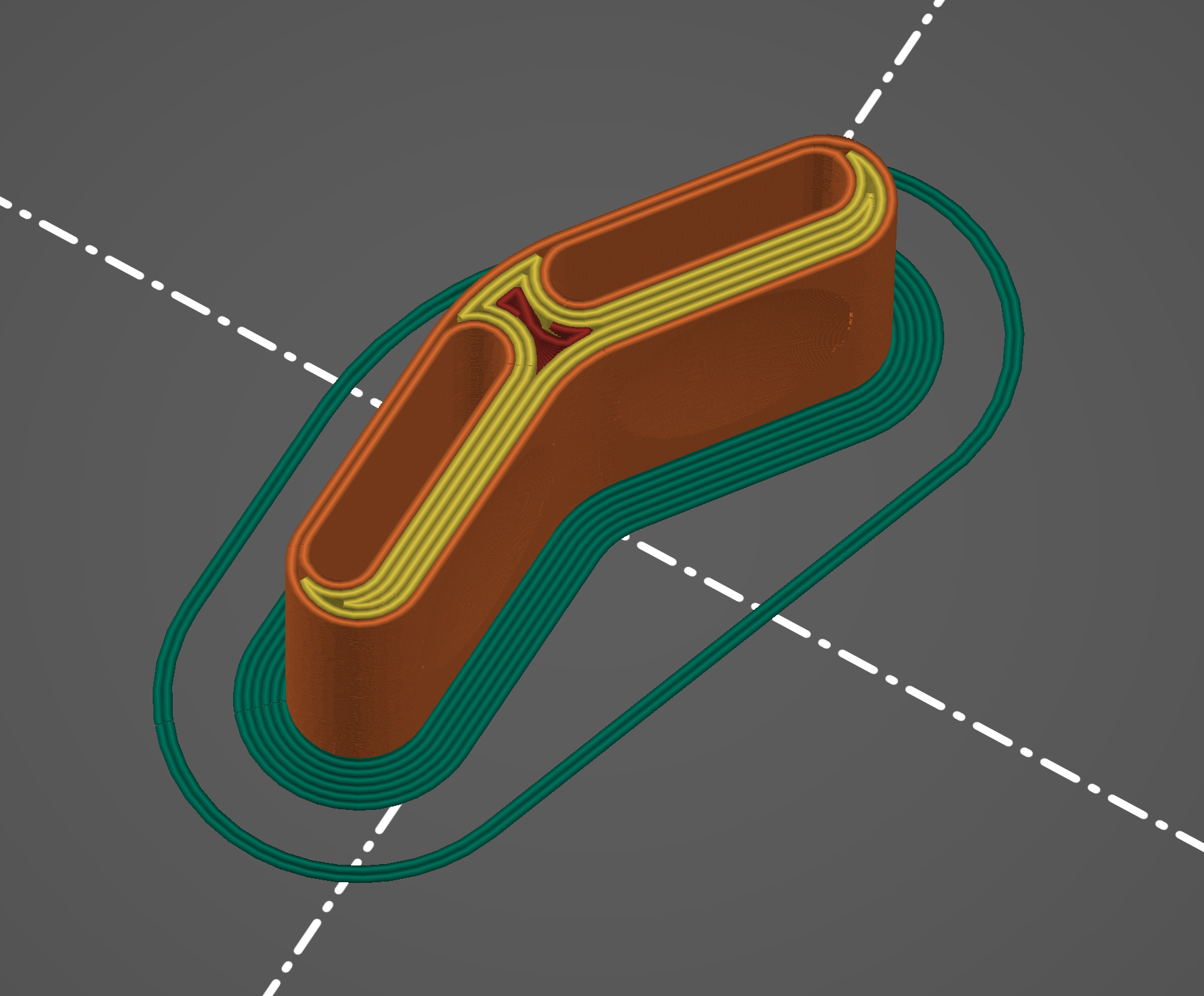 Miniatura 2 do modelo 3D Toggle Fridge Magnet (remix)