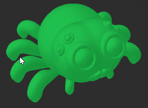 Glowing Spider