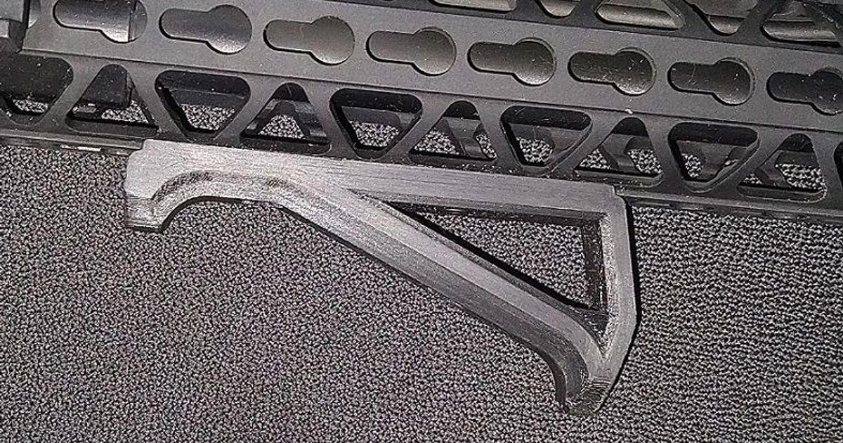 KeyMod Angled Foregrip AFG by OnlyShellsRemain Download free STL