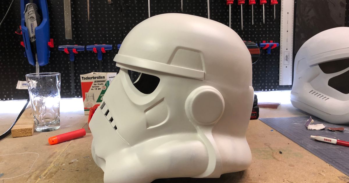 Stormtrooper ANH helmet by KeepTheBOX | Download free STL model Printables.com