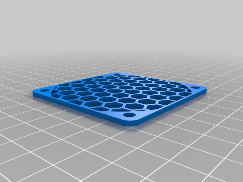 Hex-Fan-Cover-60mm by Thomas Weber | Download free STL model